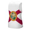 BRUAOWJF Florida State Flag Men's Workout Tank Tops Sleeveless T-Shirt Bodybuilding Muscle Shirts for Gym 5XL view 4
