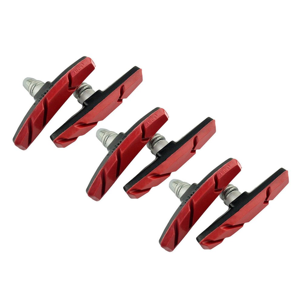 6Pcs Bike Brake Pad V-Brake Wheel Cushions Rubber Brake Shoe Bicycles Brake Pad Bike Brake Pad Replacement Pad Set Bicycles Brake Pad