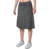 Women Skorts Skirts with Zipper Pockets,Athletic Golf Tennis Swim Skirts 26" Knee Length Skorts for Women(Grey Charcoal XL) view 3