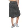 Women Skorts Skirts with Zipper Pockets,Athletic Golf Tennis Swim Skirts 26" Knee Length Skorts for Women(Grey Charcoal XL) view 4