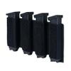 IDOGEAR Quadruple Pistol Mag Pouches 9mm Magazines Organizer Elastic Hook and Loop Insert Separate Magazine Pouch (Black) view 1