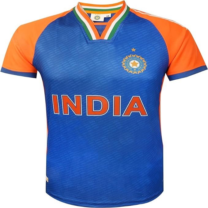 KNK Cricket Jersey T20 WC 2024 Supporter T-Shirt All Cricket Team Uniform - India 32