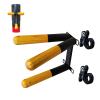 EXCLURA 3 Arms Solid Wood Spring Wing Chun Training Dummy, Freestanding Wing Chun Wooden Dummy for Sandbag, Traditional Wing Chun Fighting Dummy(Color:3 arms Set)