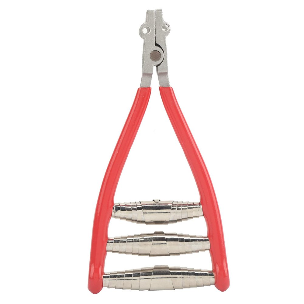 Grcfumo Racket Starting Clamp, Racket Stringing Clamp with 3 Spring, Racquet Clamp for Tennis Badminton Racket