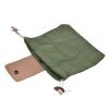 Foraging Bag Foldable Lightweight Leather Canvas Pu Leather Canvas Bag Nature Explorer Suitable for All Kinds of Outdoor Activities Such As Camping Beach Hiking view 3