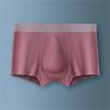 xoxingysm Mens Boxer Organic Latex Support Pouch Trunks Comfortable Breathable Crotch Seamless Flat Angle Underwear Underpant view 4