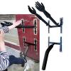 EXCLURA Wing Chun Dummy Trainer with Spring, Traditional Wing Chun Training Equipment, Wall Mount Chinese Kong Fu Martial Arts Dummy for Wall(Color:Double arms+Leg) view 1