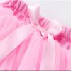 NineFit Basics Infant Newborn Baby Girls Soft Tutu Skirt Shorts Solid Bowknot Party Carnival Mesh Tulle Tutu Skirt (Pink, 6-12 Months) view 3