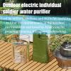 Electric Portable Water Filter, Portable Water Purifier,Water Purifier Survival,Survival Water Purifier,Water Filter Survival, Removing up to 99.99% of impurities,Survival Purifying Water Travel view 2