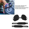 1Pair Exercise Bike Pedals, Bike Pedal Straps Slip Resistant Pedal for Peloton Bike, Spin Cycling Bike, Indoor Exercycle Bike (9/16in Thread) view 3