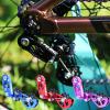 CooMeng Ultra-Smooth Single-Speed Chain Tensioner with Adjustable Tension and Dual Spring Chain Guides - Noiseless Performance and Easy Installation for Dirt Bikes, BMX and Folding Bikes-Blue view 2