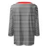 3/4 Length Sleeve Womens Tops Striped Casual Crew Neck T Shirts Loose Fit Color Block Business Dressy Blouses Summer Tops for Women 2025 Striped Tshirt Women Women's T-Shirts, Black, X-Large view 4