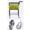 DOUYUANSHI Racket Storage Rack, Tennis Ball Hopper Basket - Holds Up to 350 Balls - Durable Metal Racquet Rack - Convenient Storage Collector Box - Hanging Trainer for Tennis Players view 4