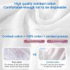 ALEPXS Cotton Womens Disposable UnderPanties Double-Layer Cotton Maternity Disposable Briefs Suitable for hospitalisation Postnatal Period(Color:5pcs,Size:L/Large) view 3