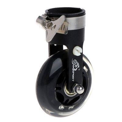Folding Bike Seatpost Caster Hidden Auxiliary Wheel Booster Scroll Wheel For Transport Travel Parking Foldable Bicycle Scroll Wheel