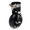Folding Bike Seatpost Caster Hidden Auxiliary Wheel Booster Scroll Wheel For Transport Travel Parking Foldable Bicycle Scroll Wheel