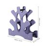 VANZACK 2pcs Multi-layer Dumbbell Rack Stable Plastic Weight Holder for Home Gym Convenient Storage for Hand Weights Design view 3