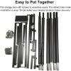 Racket storage rack,Tennis Racket Storage Rack, Badminton Racket Display Rack, Black 2-Tier Training Equipment Organizers Holder Organize Your Sports Racket Items Together and Will Save a Lot Of Space view 4