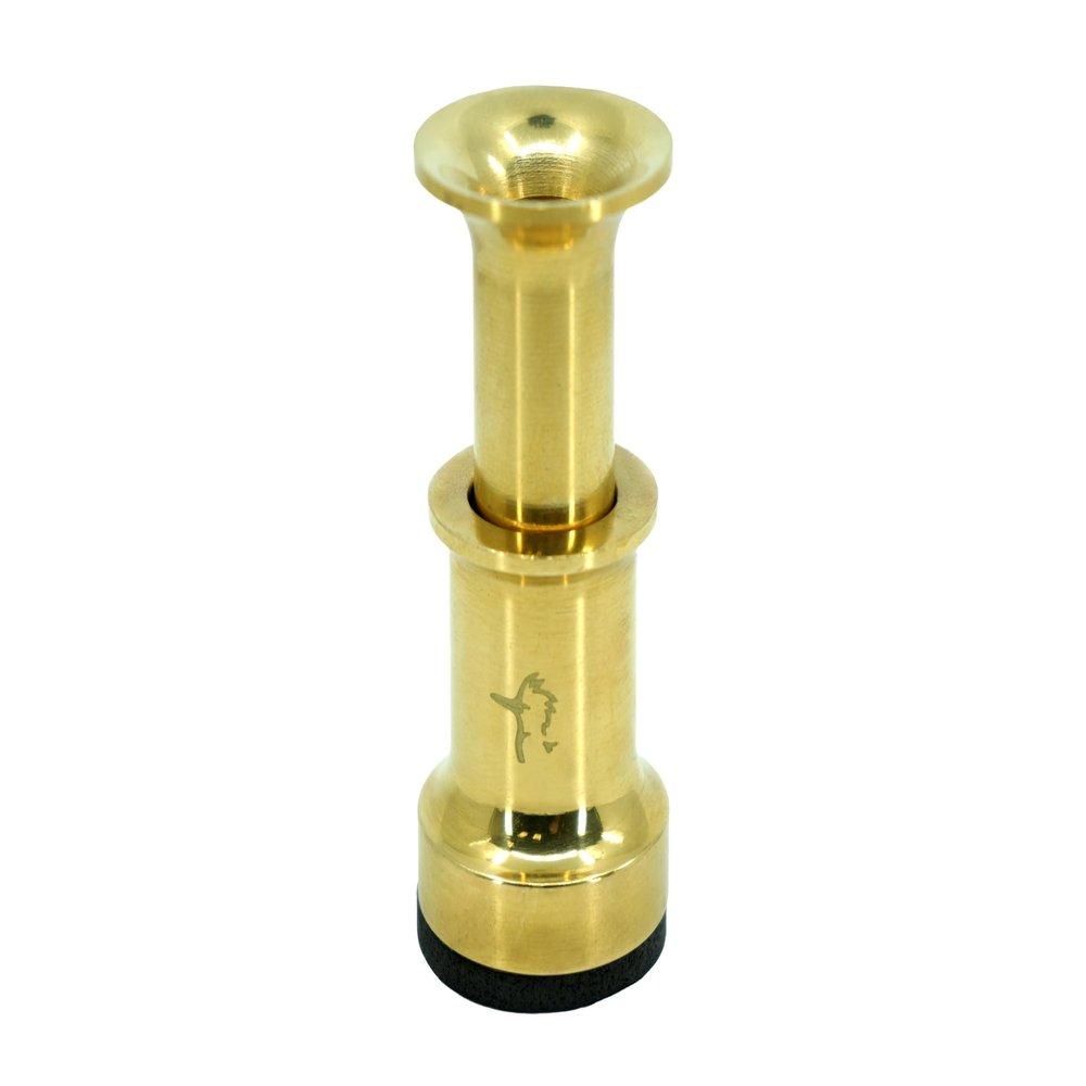 Kingfisher Fly Tying Hair Stacker for Fly Fishing (Brass, Medium)