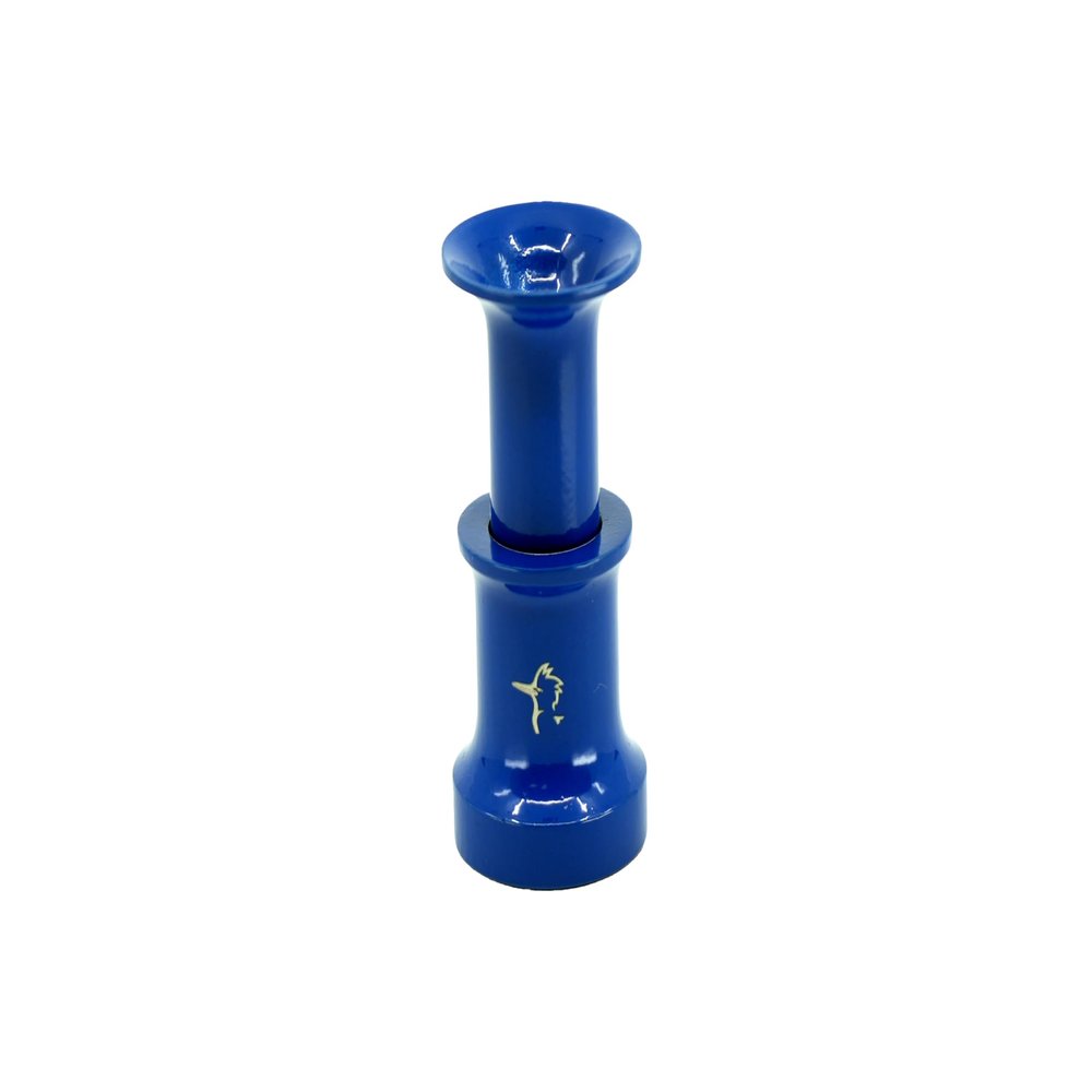 Kingfisher Fly Tying Hair Stacker for Fly Fishing (Aluminum - Blue, Medium)