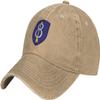 LXPDEART 8th Infantry Division Unisex Adult Denim Hats Cowboy Hat Dad Hat Driver Cap Hip Hop Hats view 1