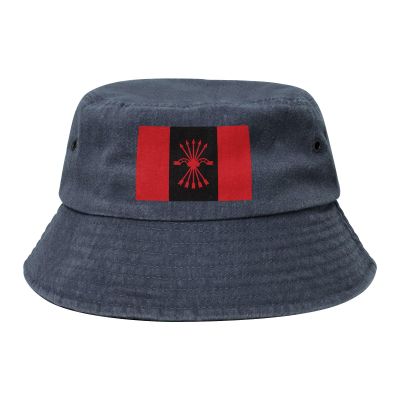 Bandera FE JONS Denim Bucket Hat Adult Unisex Fishing Sun Hat Navy Blue