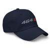 1990s Chevy 1500 454 SS Truck Bed Emblem Dad Hat for Classic American Pickup Trucks Owners Navy view 2