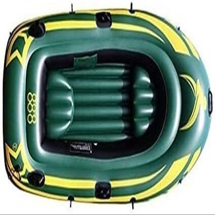 CukUJH Kayak for 3 People Inflatable Boat Fishing Boat Drifting Thickened Rubber Boat Hovercraft Kayak LoadBearing 400 kg Safe Comfortable and Durable