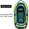 CukUJH Kayak for 3 People Inflatable Boat Fishing Boat Drifting Thickened Rubber Boat Hovercraft Kayak LoadBearing 400 kg Safe Comfortable and Durable view 2