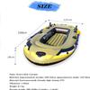 CukUJH Inflatable Kayak Inflatable Boat with Oars PVC Heavy Duty 3 Person Inflatable Raft Dinghy Fishing Boat Support Up to 250 KG view 2
