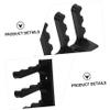 SUPVOX 4pcs Arrow Wall Hanger Bracket Sturdy Decorative Holder Rack Screws Easy to Install for Living Room Bedroom and Displays Black view 2