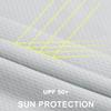 Merhotrd Men's UPF 50+ Light Jacket Sun Protection Hooded Long Sleeve Cooling Shirt with Pocket Outdoors Fishing Hiking Shirt (US, Alpha, X-Large, Regular, Regular, Light Gray) view 3