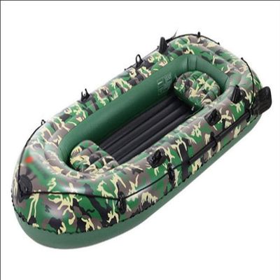 CukUJH Inflatable Rafts 4 Person Inflatable Boat Thickened Hovercraft WearResisting Kayak Assault Rubber Boats Dinghies for Fishing and Other Entertainment