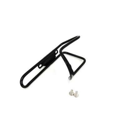 VNFEJEJR Folding Bottle Holder Aluminum Alloy Black Gold Red Blue Road Bicycle Kettle Cage Bottle Rack Bicycle Bottle Cage(Color:B-Model Black)