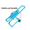 VNFEJEJR Folding Bottle Holder Aluminum Alloy Black Gold Red Blue Road Bicycle Kettle Cage Bottle Rack Bicycle Bottle Cage(Color:B-Model Black) view 3