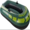 CukUJH Adult Inflatable Raft, Inflatable Boat with Paddles, Small Raft Kayak Fishing Boat view 1