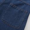 GRANDWISH Boys Bib Denim Overalls with Adjustable Straps, Kids Jean Overalls, Blue Size 7 view 4