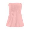 Bandana Swimsuits for Women - Strapless Tube Top Dress Shirts (2-Pink, X-Large) view 4
