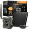 SPYPOINT Flex-M Solar Bundle - Cellular Trail Camera with Solar Panel, Best in Hunting Accessories, No WiFi Needed, GPS, Night Vision, Motion Activated, Dual-Sim LTE, IP65 Water-Resistant Game Camera view 1