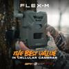 SPYPOINT Flex-M Solar Bundle - Cellular Trail Camera with Solar Panel, Best in Hunting Accessories, No WiFi Needed, GPS, Night Vision, Motion Activated, Dual-Sim LTE, IP65 Water-Resistant Game Camera view 3