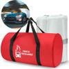 Azazccm Emergency Fire Blanket for Car, Large Fiberglass Fire Suppression Blanket, Survival Safety for Electric Vehicle Truck Automotive Conflagration (13.12x19.68FT), White view 1