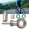 Bike Hydraulic Hose Fitting Insert Banjo Fit For MAGURA MT4 MT6 MT8 MT5 MT7, for Bicycle Brake Tubing Fitting Set, Disc Brake Hose Olive Connector Insert (A) view 3