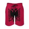Adugen Origei Mens Swim Trunks Albania Flag Surfing Beach Shorts with Pockets XL view 2