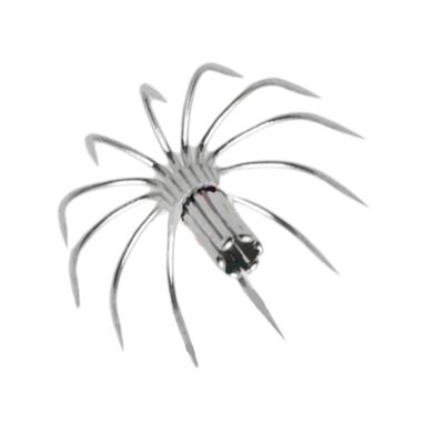 10Pcs Stainsless Steels Squid Hook Sea Fishings Fishes Hook Squid Jig Fishings Baits Hook Barbed Umbrellas Fishings Hook Barbed Umbrellas Fishings Hook Fishings Tackle