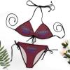 Xvmqgkh Customized Two Piece Swimsuit Bathing Suits Personalized Photo Bikini Set for Women Garnett S view 4