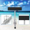 2PCS Boat Trailer Guides, 20" Inch Carpeted Guide On Tilting Side Bunks, 2 Foot Bunk Boards Kit, with Mounting Frames and Hardware for High Beam, Box, C-Channel Trailers view 2