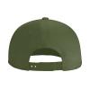 ZJHCEUS Custom Hats for Men Women Flat Bill Snapback Hat Add Your Image/Text/Logo Trucker Hat Creative Gifts, ArmyGreen view 3