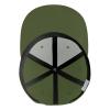 ZJHCEUS Custom Hats for Men Women Flat Bill Snapback Hat Add Your Image/Text/Logo Trucker Hat Creative Gifts, ArmyGreen view 4