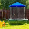 NineFit Basics Trampoline Cover, 6-14 Ft Easy to Install Trampoline Protective Cover Waterproof, Tearproof and UV Resistant Weather for Round Trampolines and Round Swimming Pool view 3