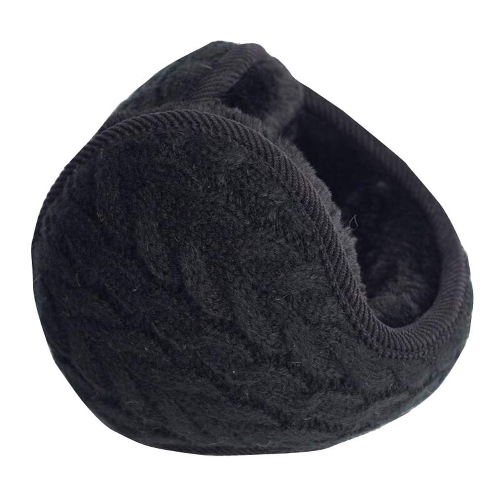 RYZGOJV Winter Outdoor Earmuff Foldable Earmuff Plush Lined Warm Earmuff B01